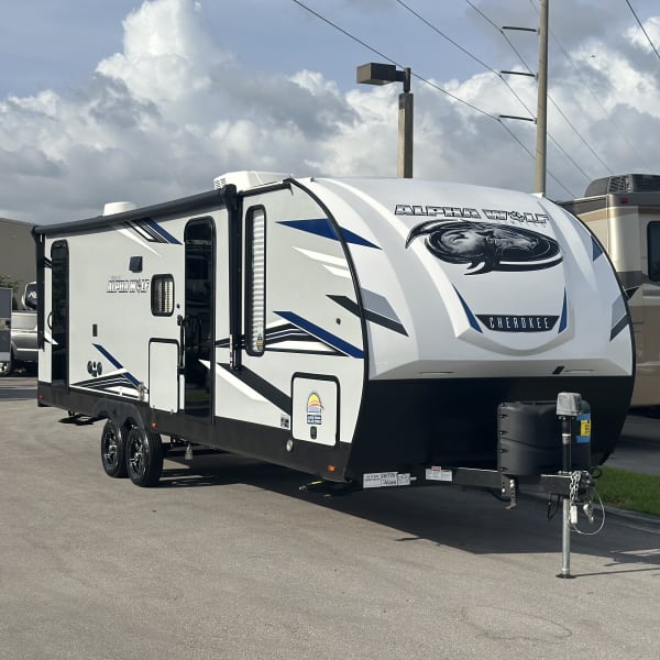 2022 Forest River Cherokee Alpha Wolf Travel Trailer available for rent in Boca Raton, Florida