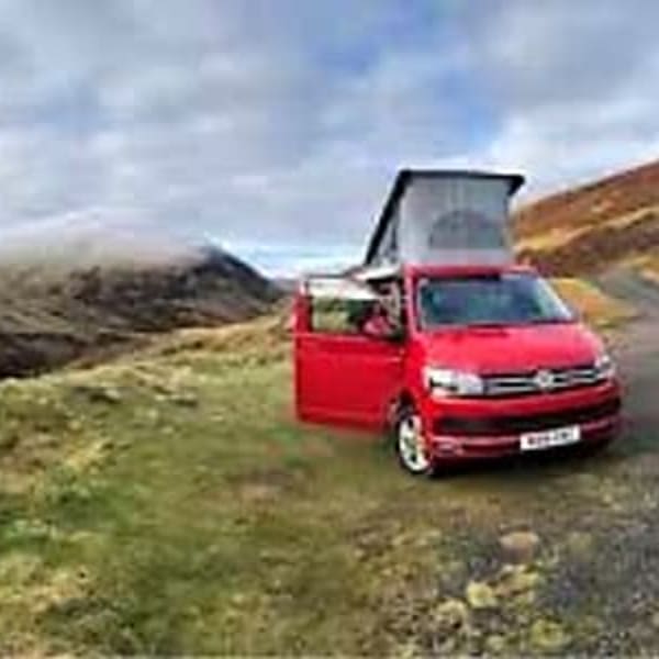 2022 Volkswagen California Beach T6 Class B available for rent in broxburn, 