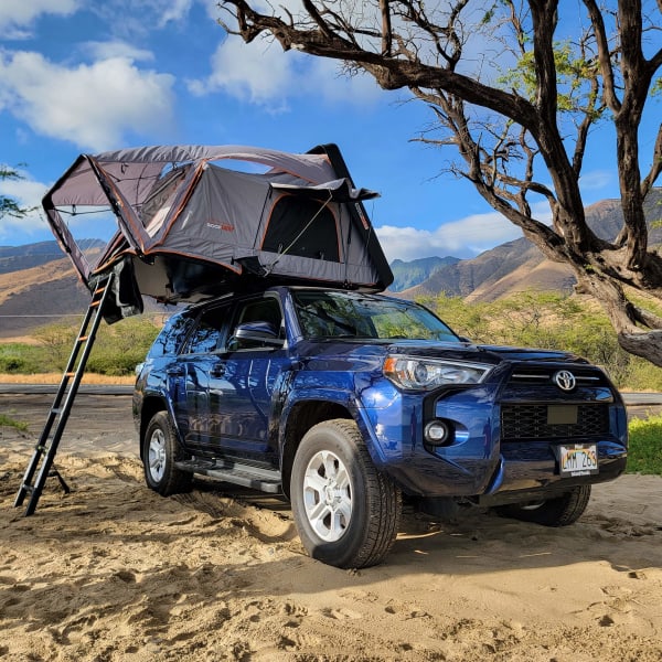 2022 Toyota 4runner Truck Camper available for rent in Kahului, Hawaii