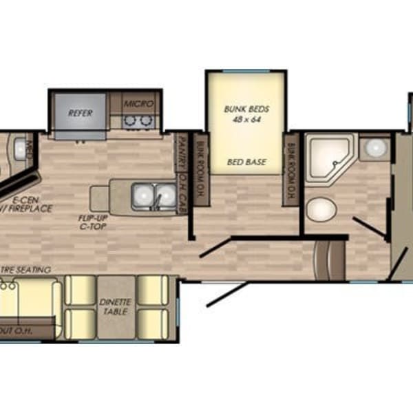 2018 Keystone Volante Fifth Wheel available for rent in Spring, Texas