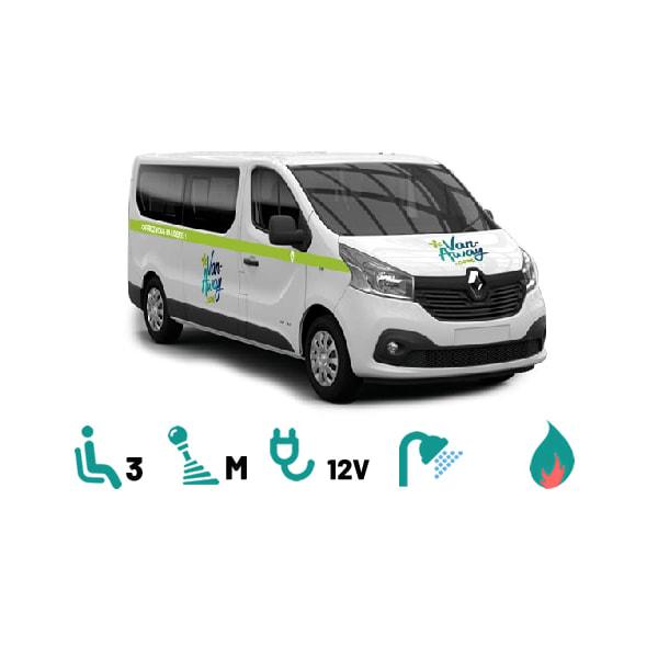 2024 Renault Trafic 3 - année 2024 Class B available for rent in Pierrelatte, Auvergne-Rhône-Alpes