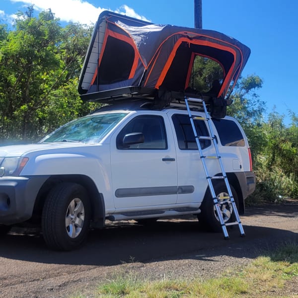2012 Nissan Xterra Truck Camper available for rent in Makawao, Hawaii