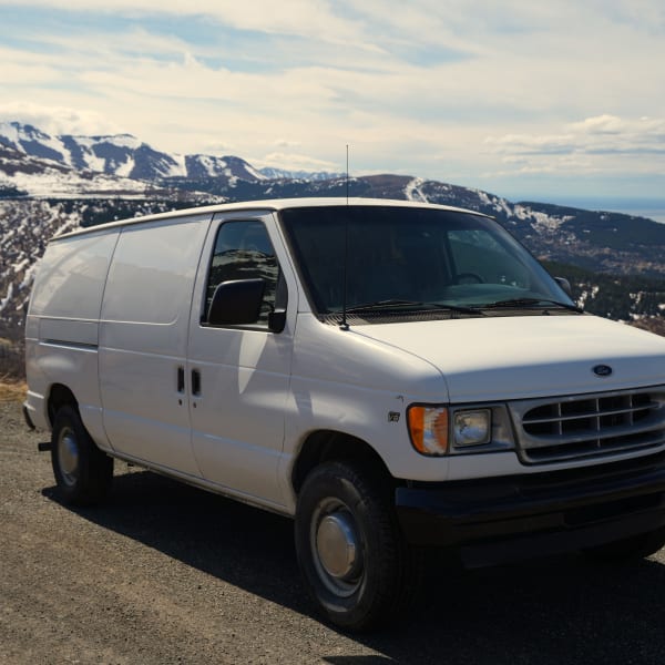 2001 Ford E250 Camper Van Class B available for rent in Anchorage, Alaska