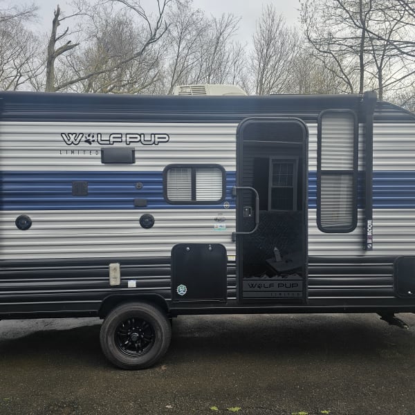 2021 Forest River Cherokee Wolf Pup Black Label Travel Trailer available for rent in Dudley, Massachusetts