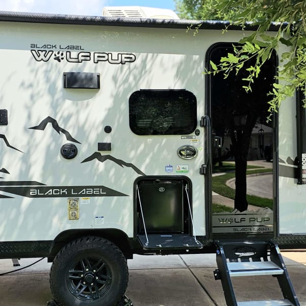 2022 Forest River Cherokee Wolf Pup Black Label Travel Trailer available for rent in Leander, Texas
