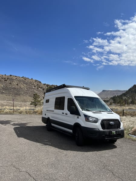 2021 Ford Transit Class B available for rent in Breckenridge, Colorado