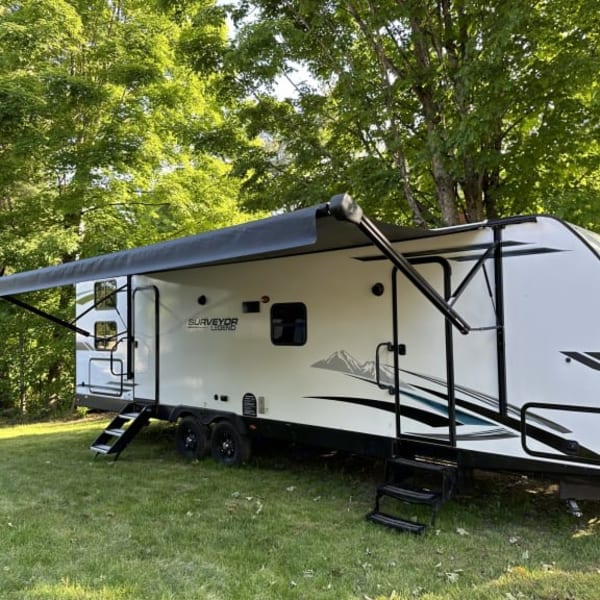 2022 Forest River Surveyor Legend Travel Trailer available for rent in Hopkinton, New Hampshire