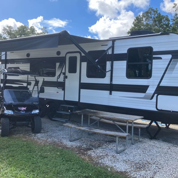 2024 Grand Design Momentum Toy Hauler Travel Trailer available for rent in Winter Park, Florida