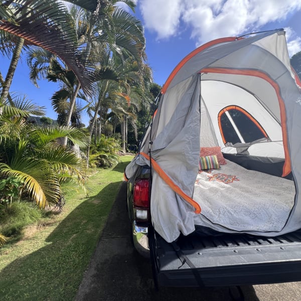 2018 Xplorer Toyota Tacoma SR5 Truck Camper available for rent in Kapa?a, Hawaii