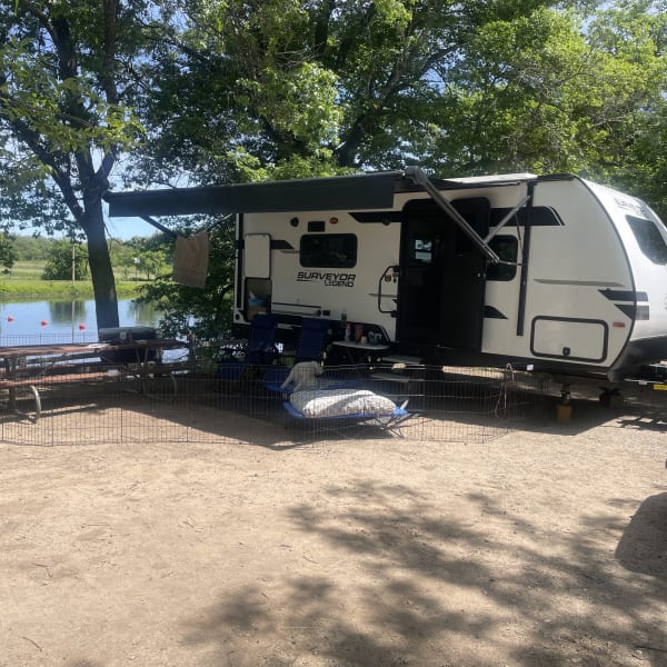 2024 Forest River Surveyor Legend 19SSLE Travel Trailer available for rent in Two Harbors, Minnesota