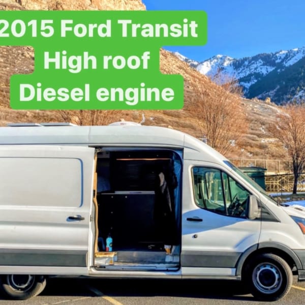 2015 Ford Transit Class B available for rent in Salt Lake City, Utah