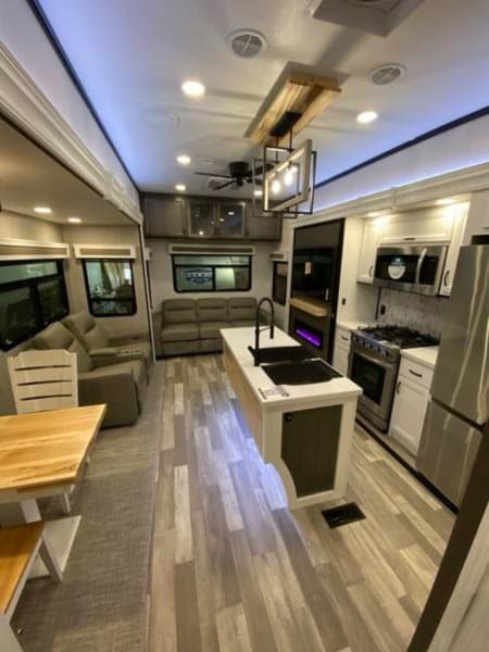 2022 Forest River Cedar Creek Fifth Wheel available for rent in Rapid City, South Dakota