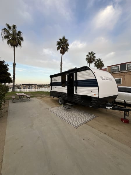 2024 Forest River Wolf Den 16EV Travel Trailer available for rent in Irvine, California
