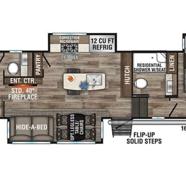 2021 K-Z Manufacturing Durango Fifth Wheel available for rent in Myrtle Beach, South Carolina