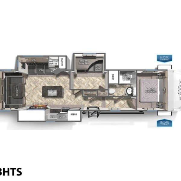 2024 Forest River Palomino Puma Fifth Wheel available for rent in Millbury, Ohio