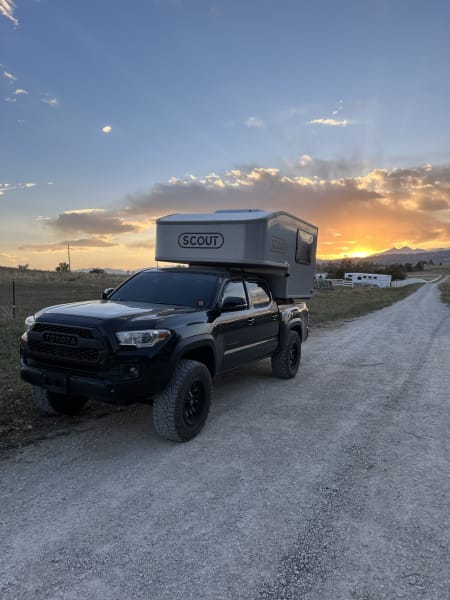 2018 Toyota Tacoma Class C available for rent in Boulder, Colorado