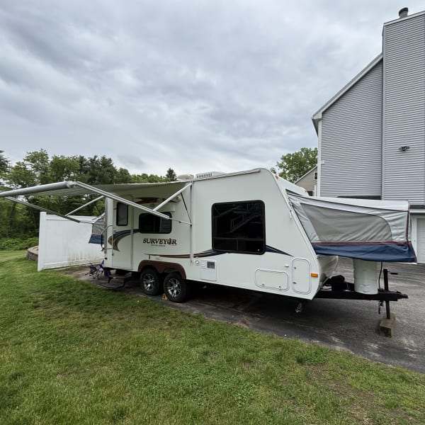 2011 Forest River Surveyor Sport Travel Trailer available for rent in Clinton, Massachusetts
