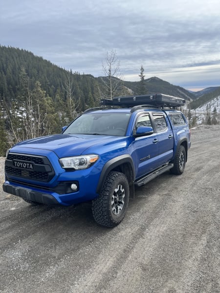 2018 Toyota Tacoma Truck Camper available for rent in Anchorage, Alaska