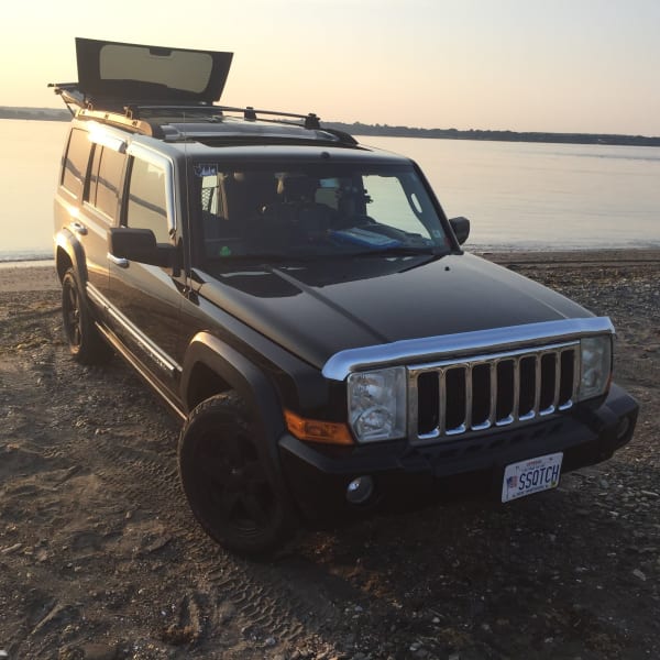 2007 Jeep Commander Truck Camper available for rent in Newport, Rhode Island