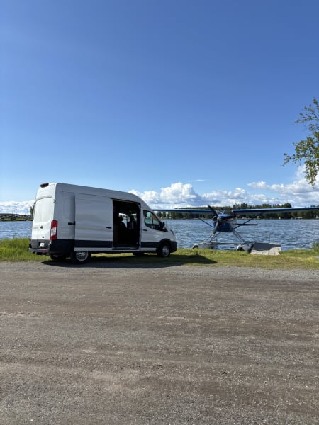 2022 Ford Transit Class B available for rent in Anchorage, Alaska
