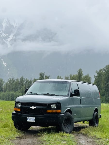 2003 Chevrolet Express Class B available for rent in Whistler, British Columbia