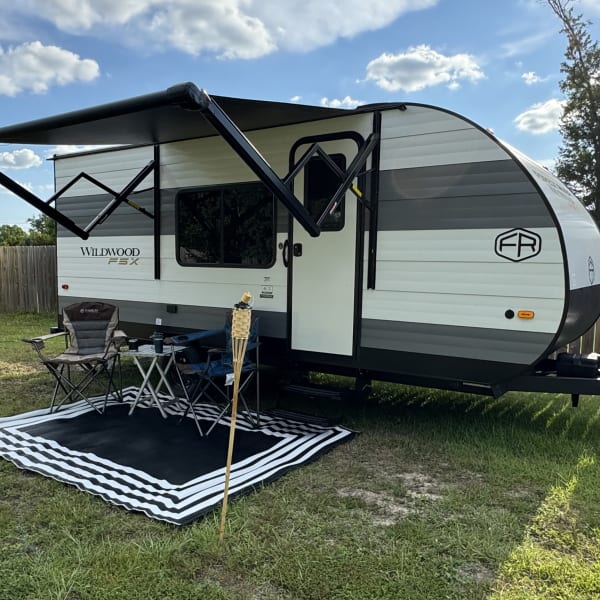 2025 Forest River Wildwood FSX Platinum Travel Trailer available for rent in Panama City, Florida