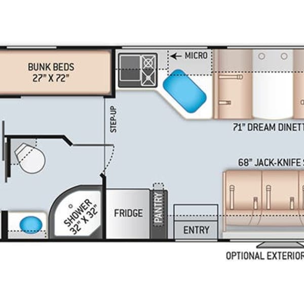 2022 Thor Four Winds Class C available for rent in Centertown, Missouri