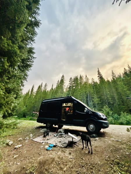 2023 Ford Transit Class B available for rent in Evergreen, Colorado