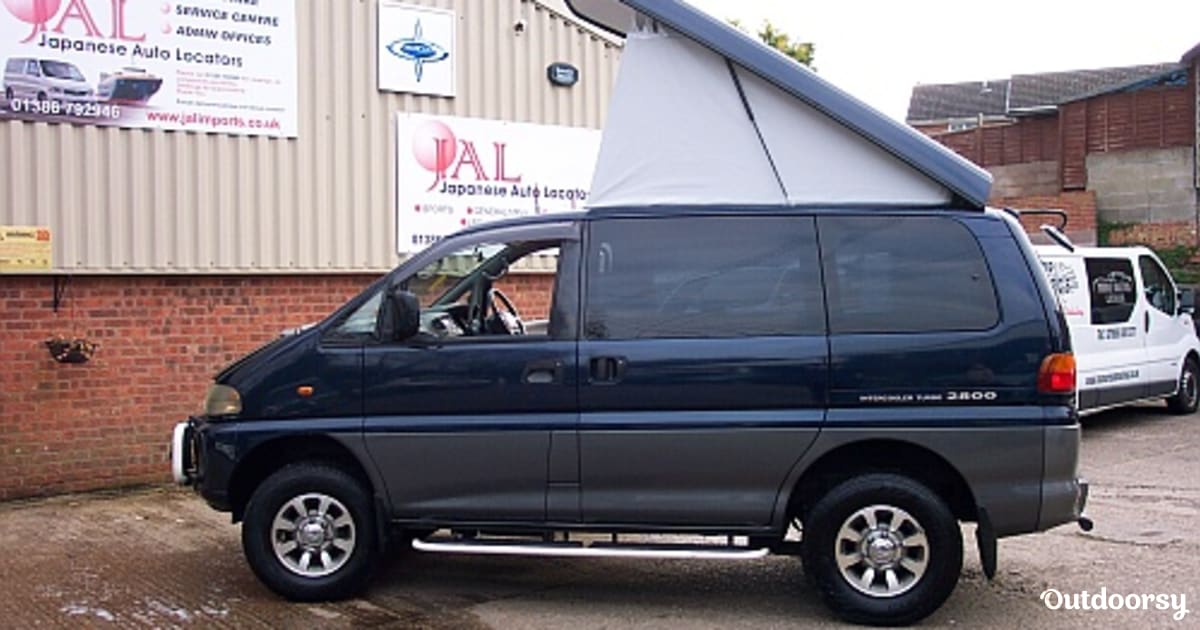 mitsubishi delica 4wd campervan