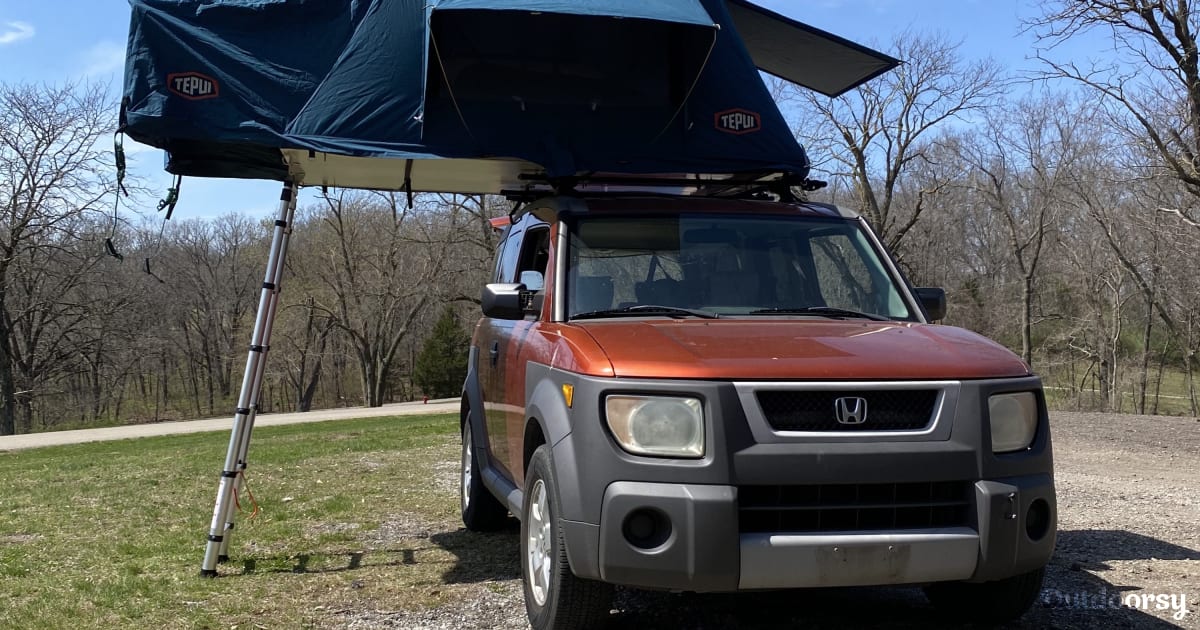 2005 Honda Element Motor Home Camper Van Rental In Kansas City Ks Outdoorsy