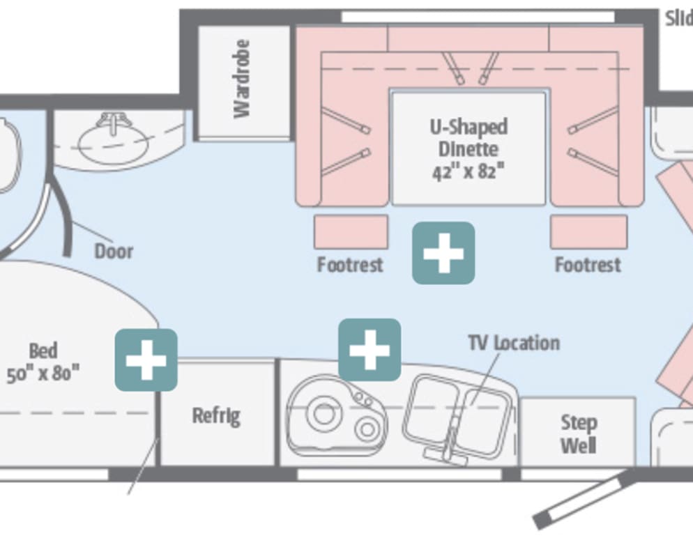 2018 Winnebago View Class C for rent in Los Angeles California