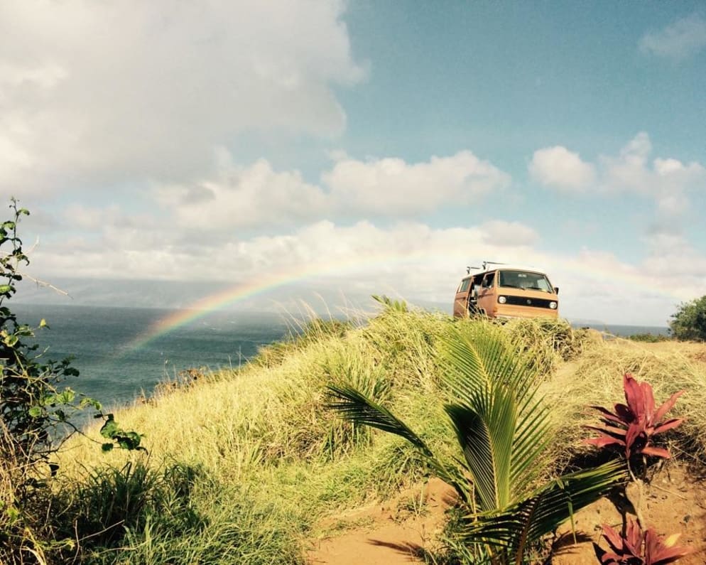 1982 VW Westfalia Class B for rent in Haiku Pauwela Hawaii