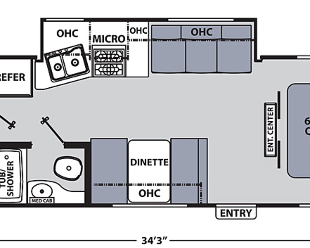 layout of the trailer