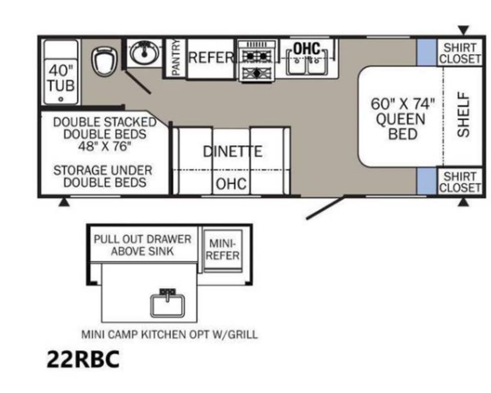 2018 Travel Trailer RV for Rent in Brownsville, Texas