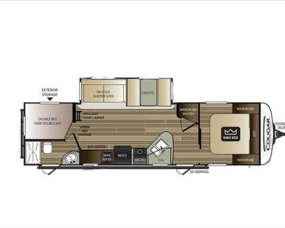 2019 Cougar Half-Ton  by Keystone for rent in 78130