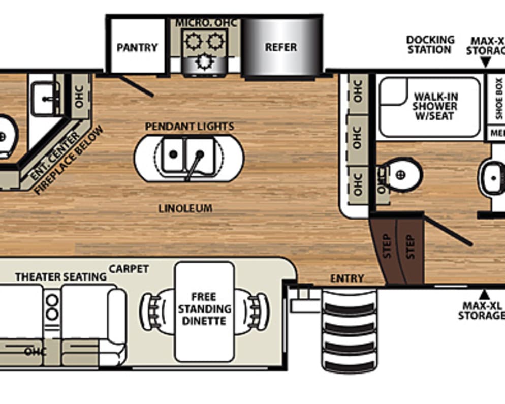 2018 Forest River Sierra Fifth Wheel for rent in Stewartsville Missouri