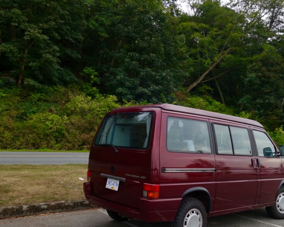 1992 Volkswagen T4 Westfalia Class B for rent in Vancouver British Columbia