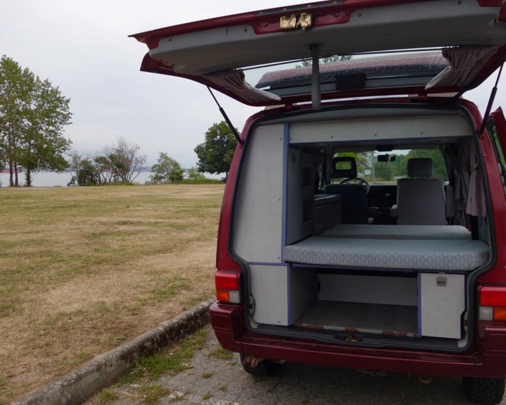 1992 Volkswagen T4 Westfalia available for rent in Vancouver British Columbia