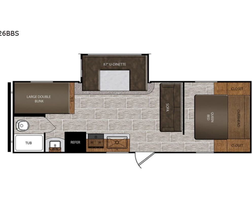 2017 Travel Trailer RV for Rent in Celina, Tennessee