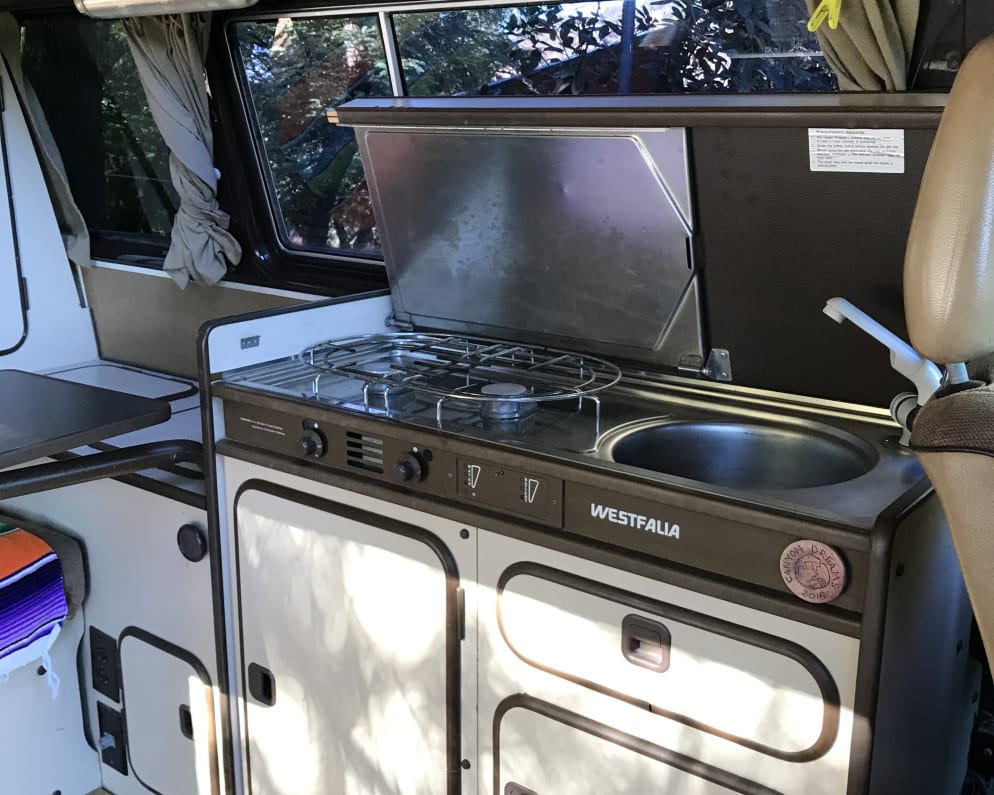 1985 Volkswagen Westfalia available for rent in Mokelumne Hill California