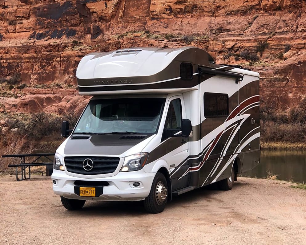 Beautiful Modern Mercedes Motorhome