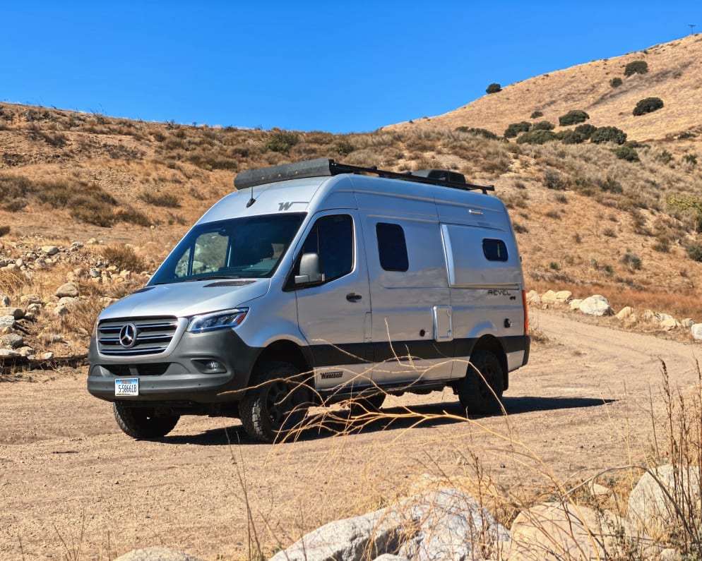 Dry camping in the mountains