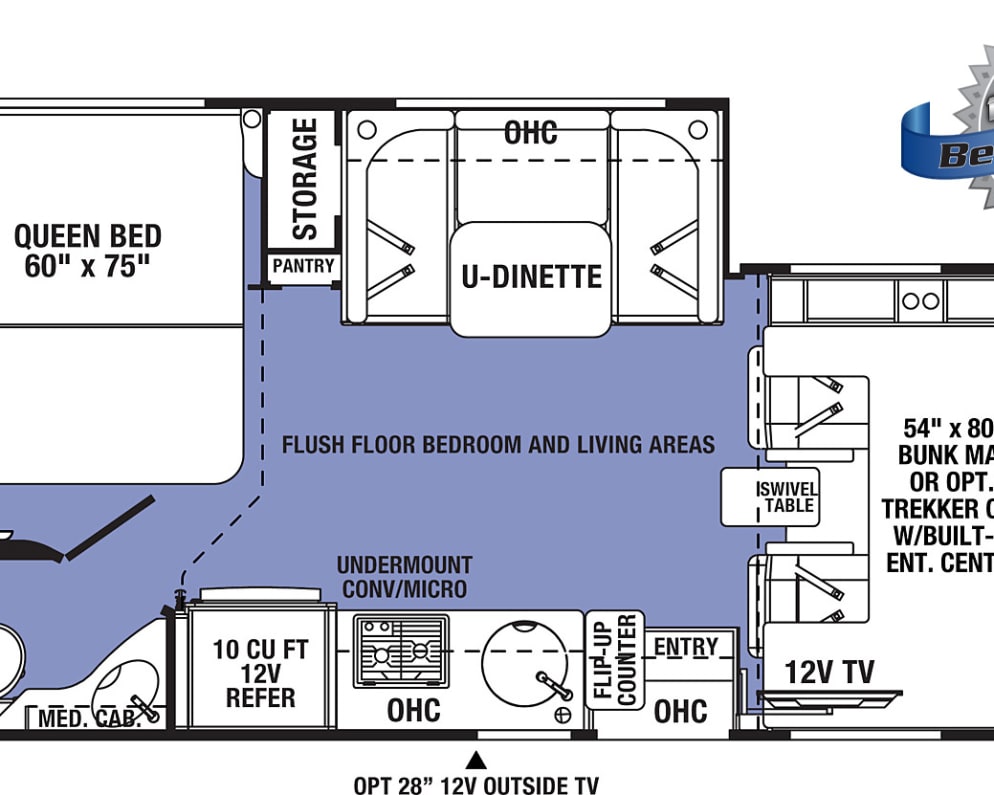 2018 Class C RV for Rent in StEustache, Quebec