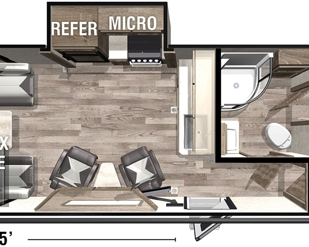 2021 Forest River 2815 XLR HyperLite available for rent in Gunnison Colorado