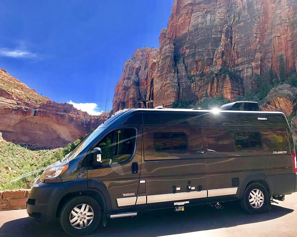 Traveler tip--many national parks do not allow the larger Class A or Class C rigs in the park.  The Traveler size allows travel through parks easily. 