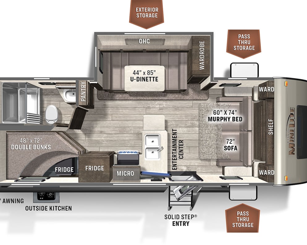 2021 Mini-Lite  by Forest River for rent in 95014