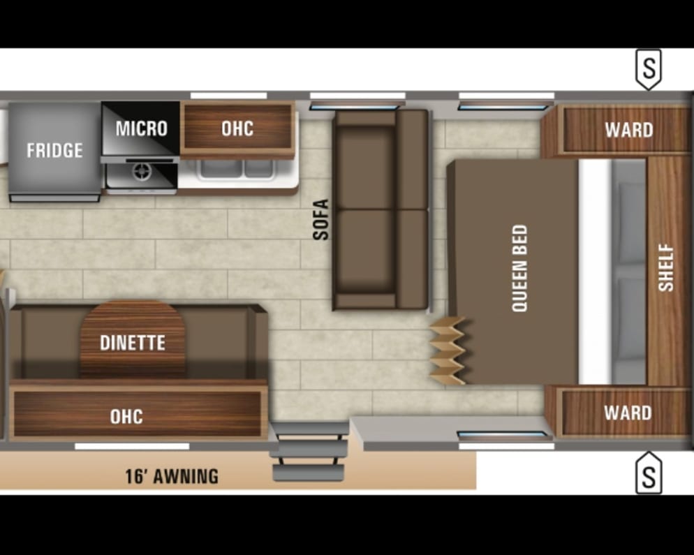 2019 Travel Trailer RV for Rent in Sparta, Michigan