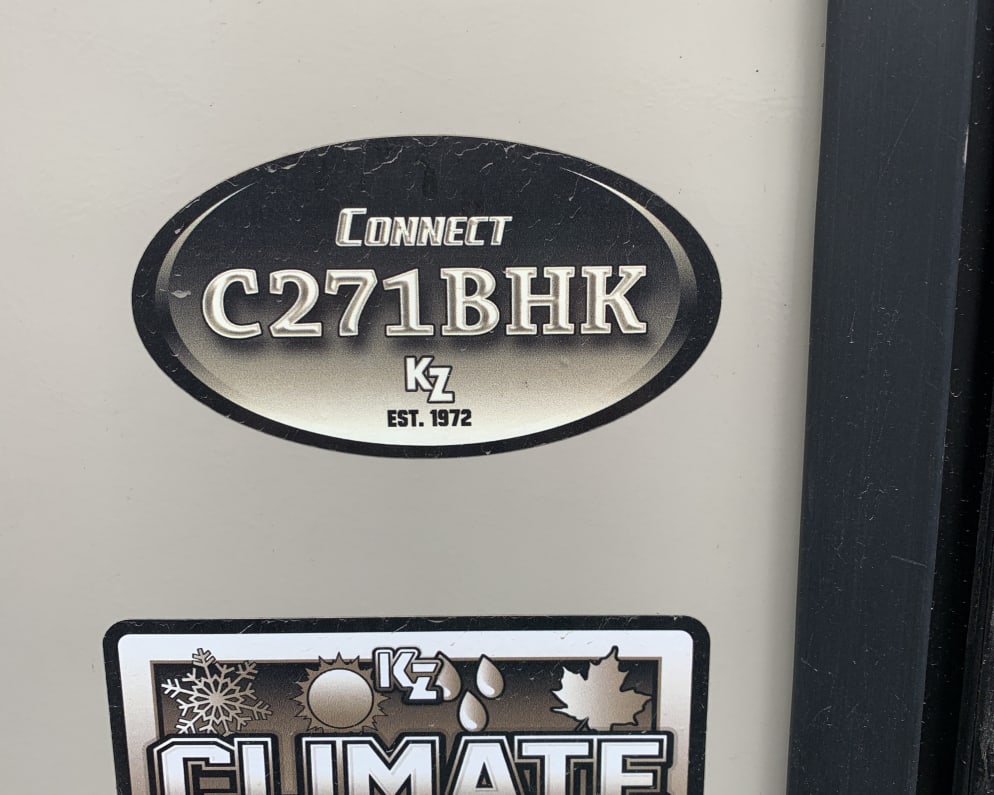 2018 K-Z Manufacturing Connect available for rent in Post Falls Idaho