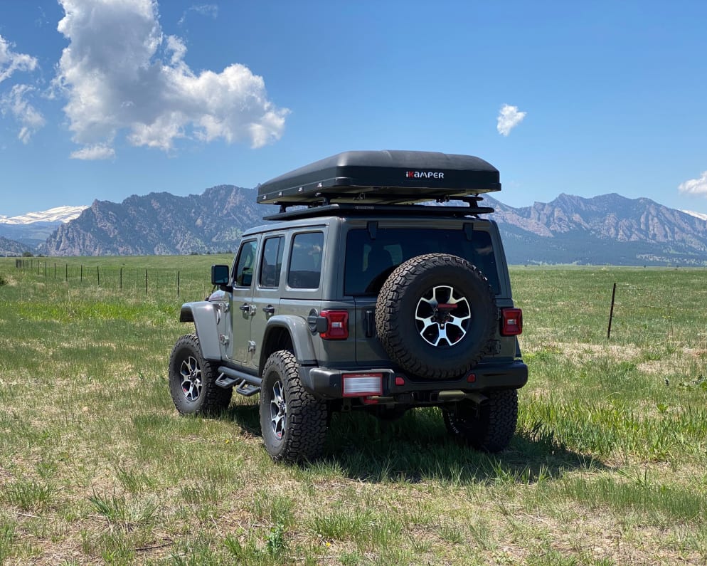 2021 Jeep Wrangler Unlimited available for rent in Denver Colorado