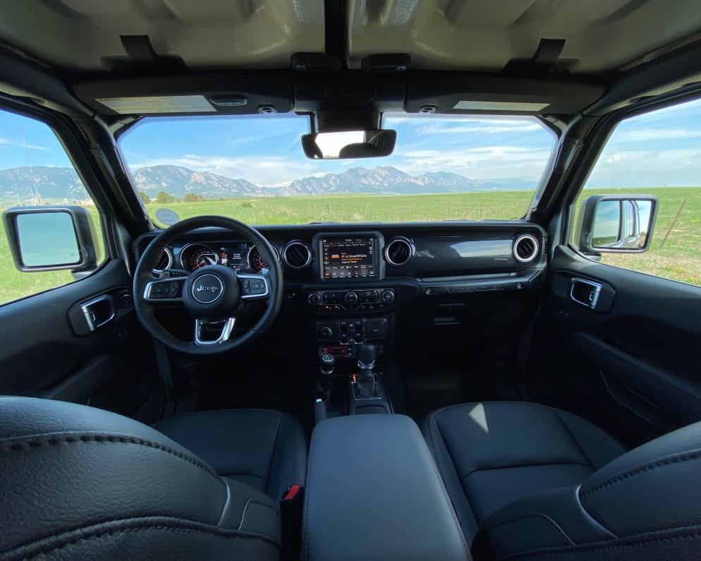 2021 Jeep Wrangler Unlimited Rubicon 392 Truck Camper for rent in Denver Colorado